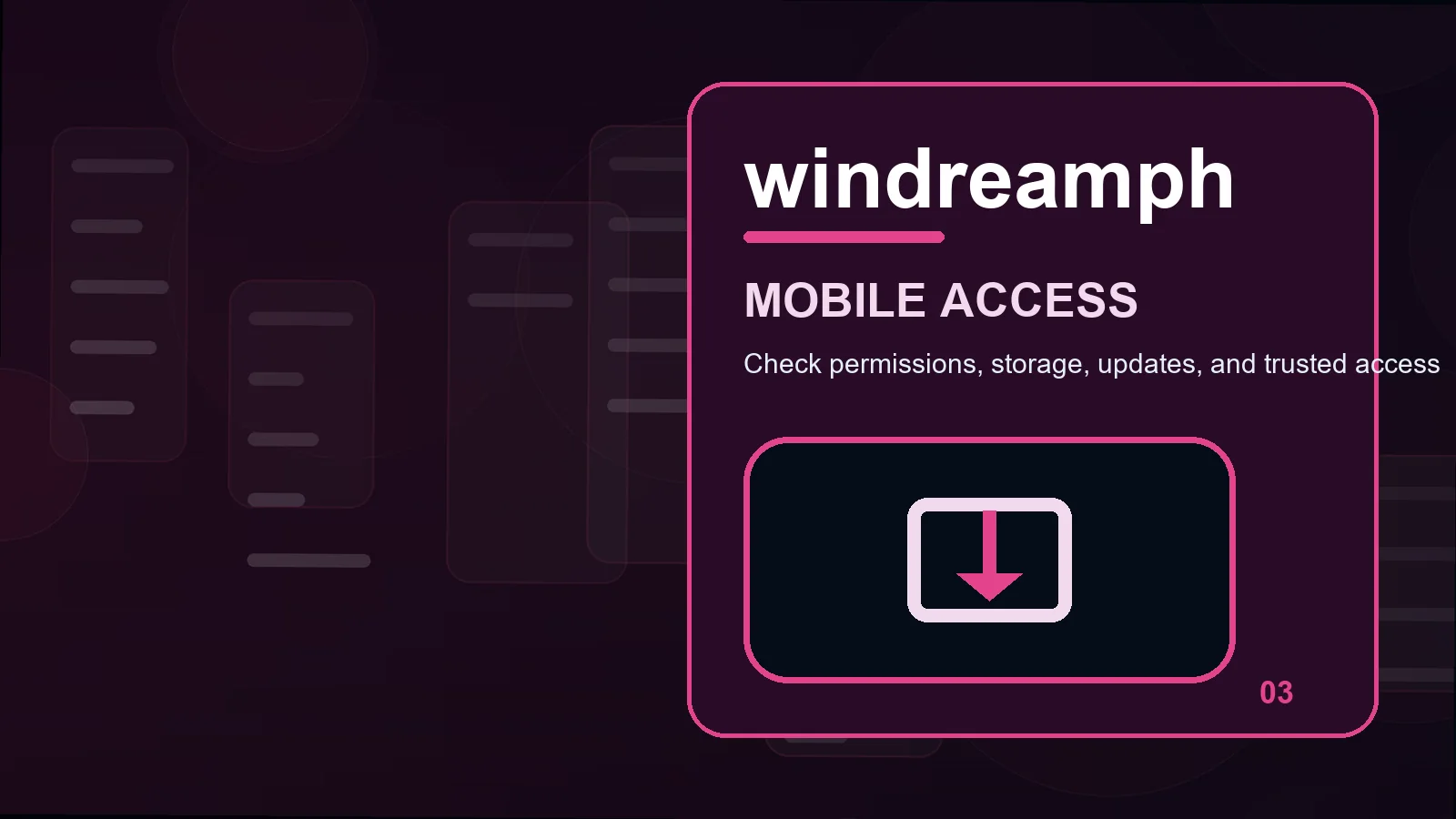 windreamph download illustration for a practical check for official download route