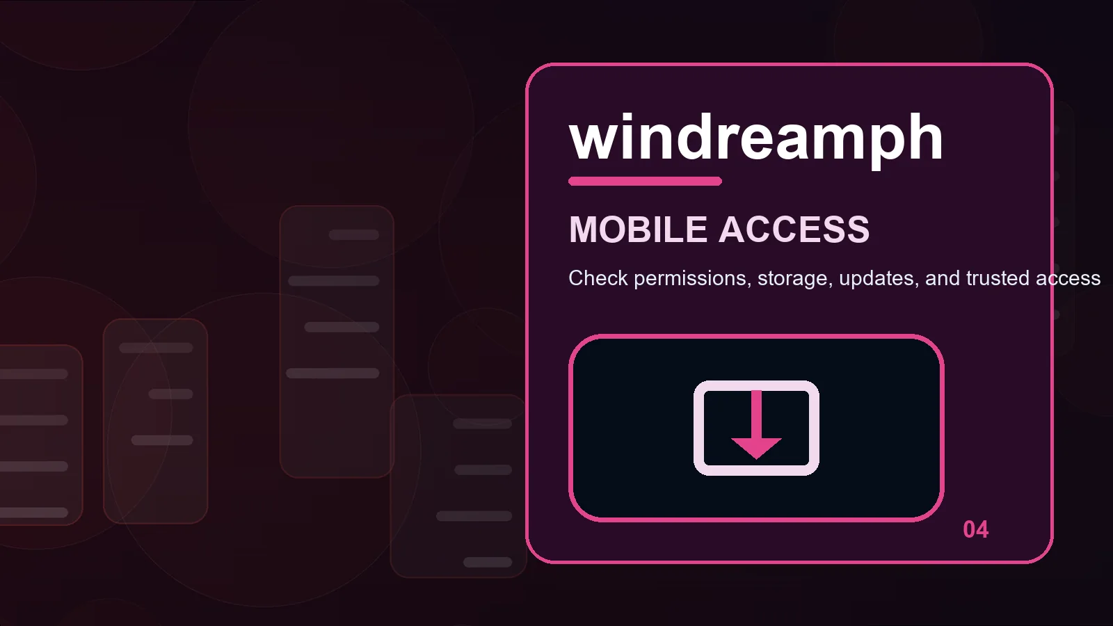 windreamph download illustration for how to review device compatibility before the next step