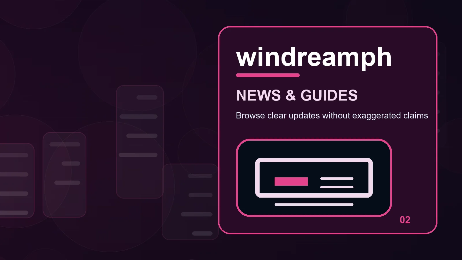 windreamph editorial illustration 2 for windreamph: read game information without chasing outcomes