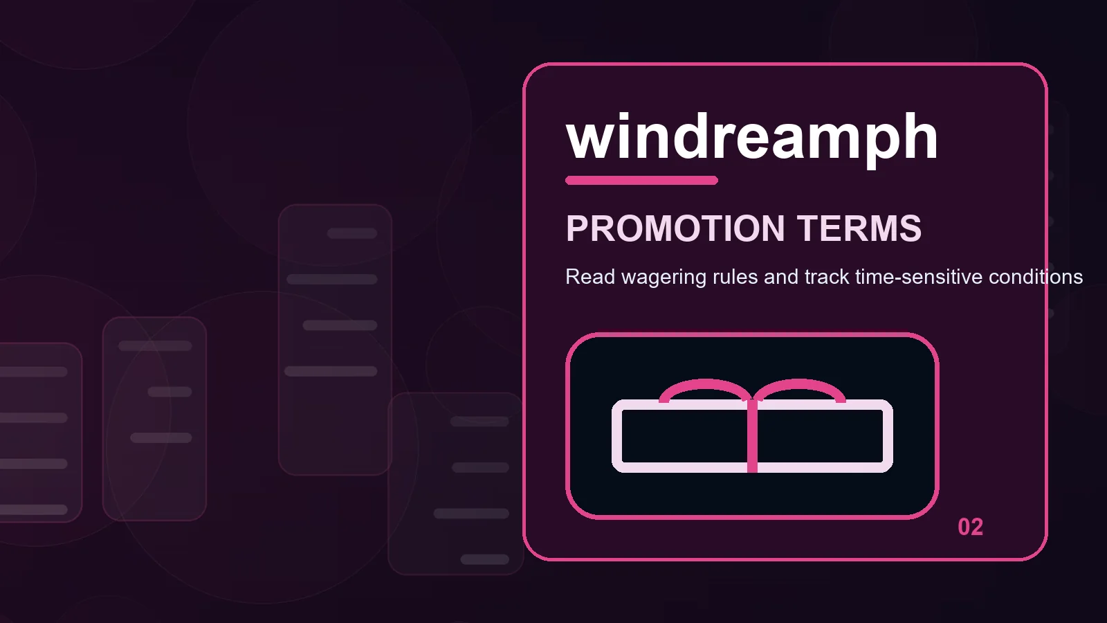 windreamph promotions illustration for read qualifying activity before moving forward