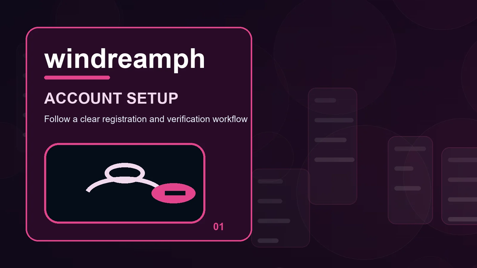 windreamph register overview showing readable controls, focus order, and small-screen comfort