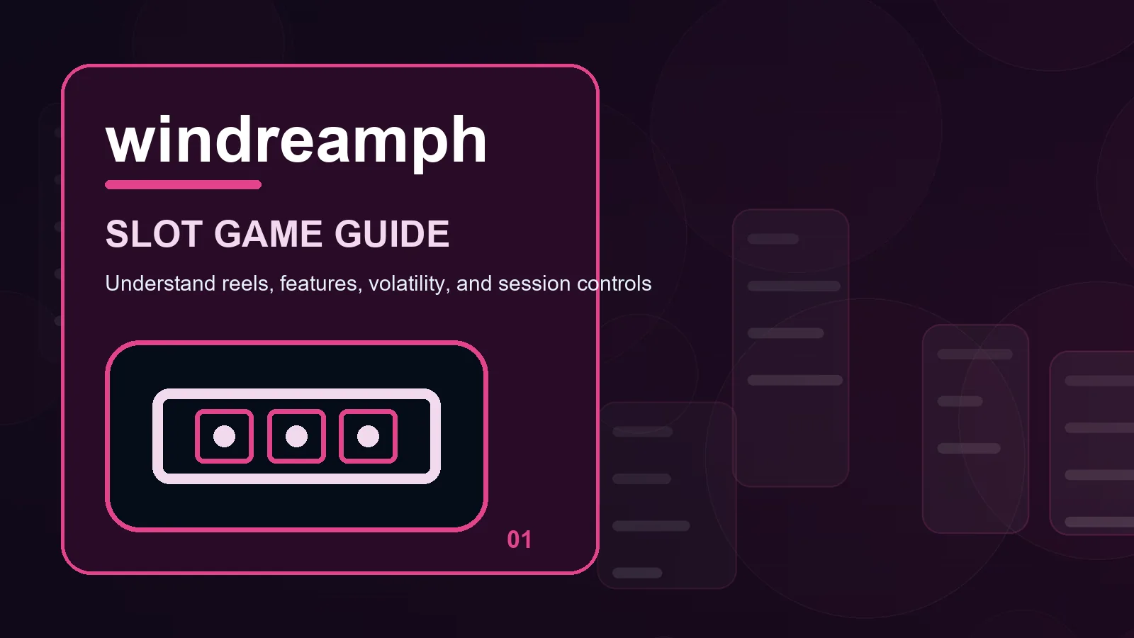 windreamph slots overview showing readable controls, focus order, and small-screen comfort