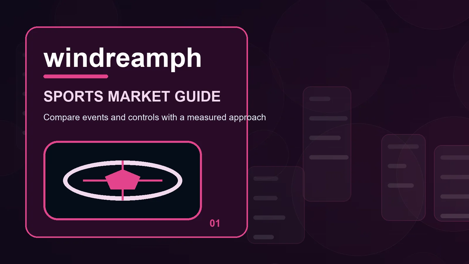 windreamph sports overview showing readable controls, focus order, and small-screen comfort
